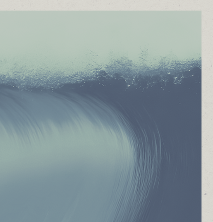 Sludge- Foam - Framed Print