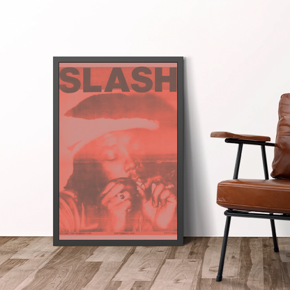 Slash 1 - Burnt - Framed Print