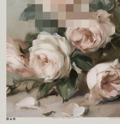 Smell The Roses 3 - Framed Print