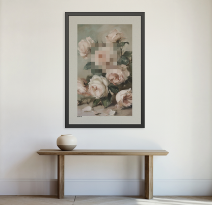 Smell The Roses 3 - Framed Print