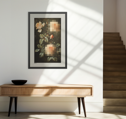 Smell The Roses 2 - Framed Print