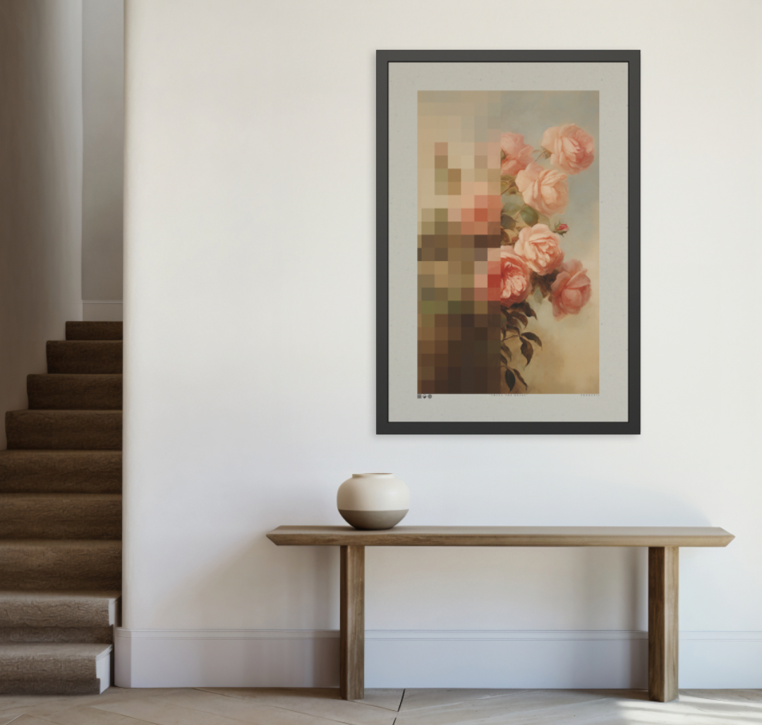 Smell The Roses 1 - Framed Print
