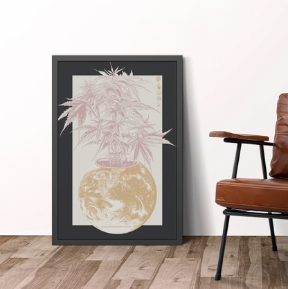 Legalize Nature - Burnt - Framed Print