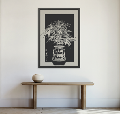 Legalize Mother Nature - Night- Framed Print