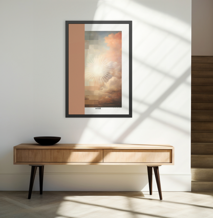 Cumulus - MDRN ANTQ - Framed Print