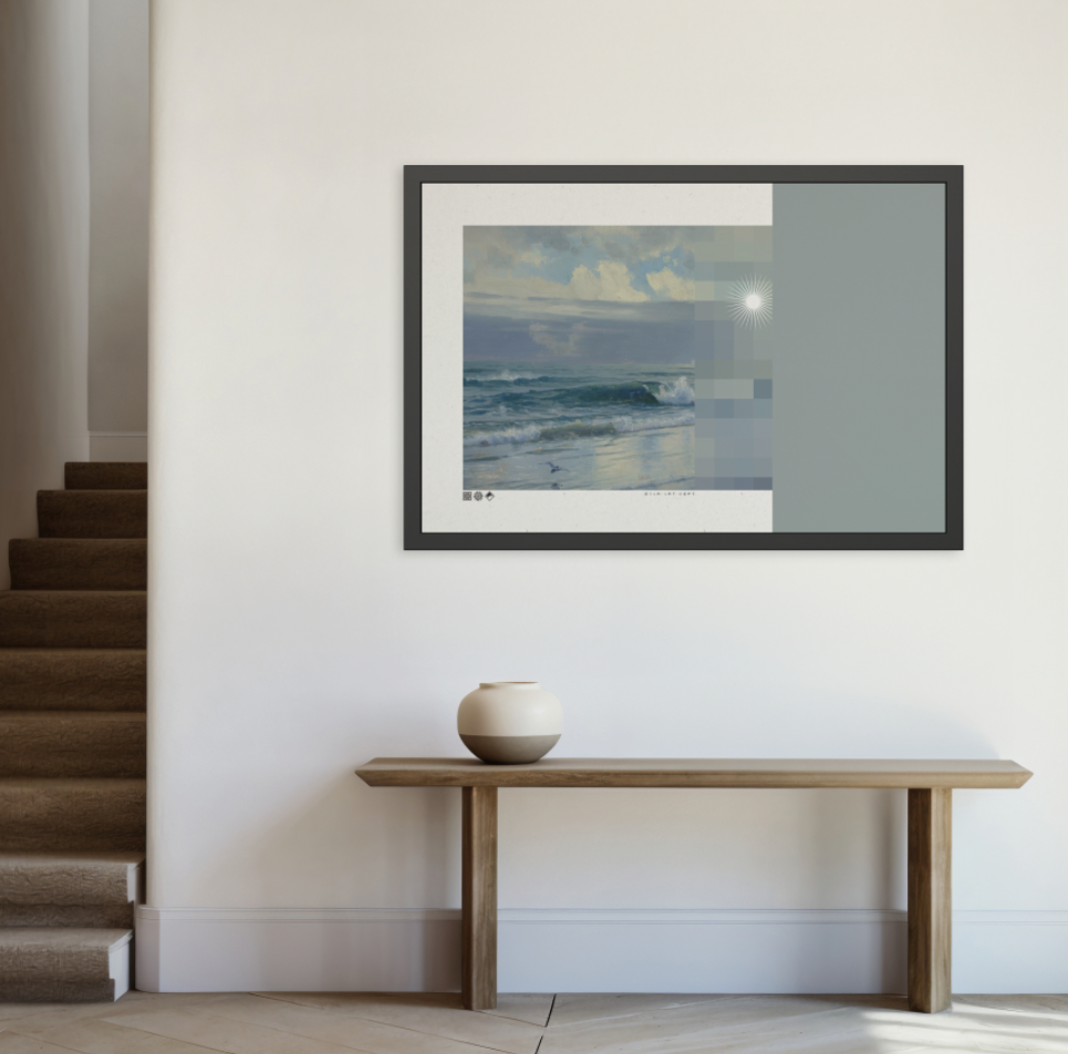 Dawn Patrol - MDRN ANTQ - Framed Print
