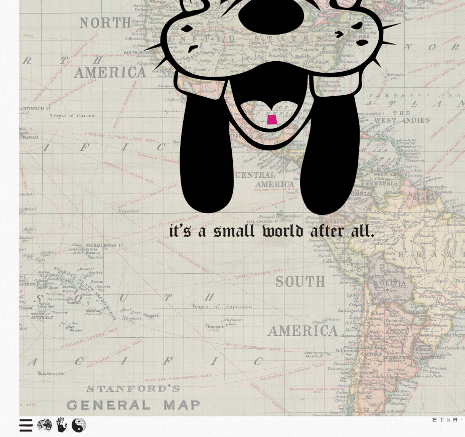 It's A Small World - Goof - Framed Print