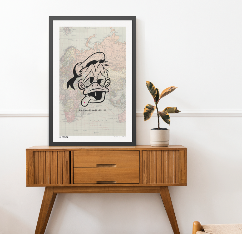It's A Small World - Don - Framed Print