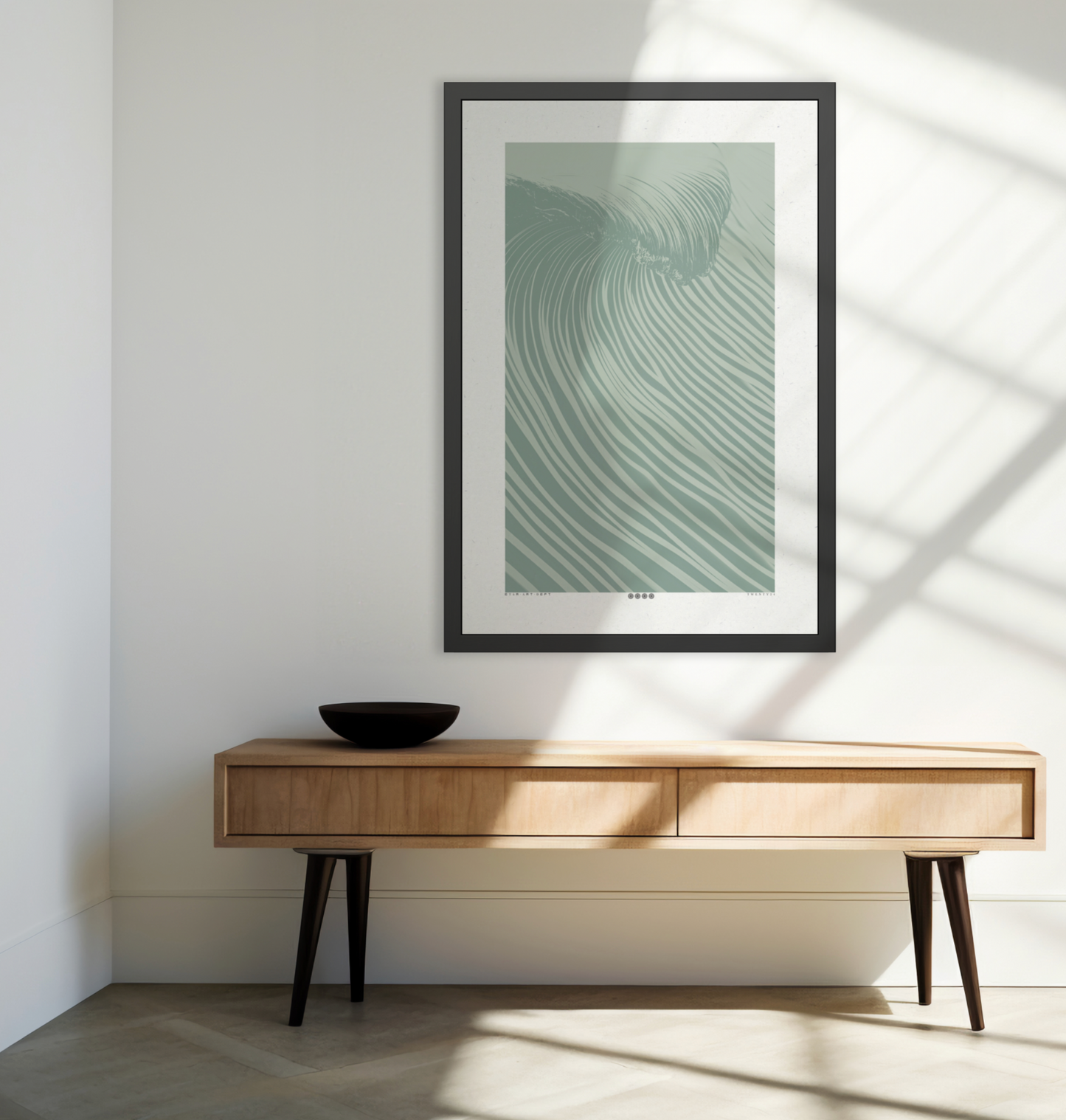 Wedge - Foam - Framed Print