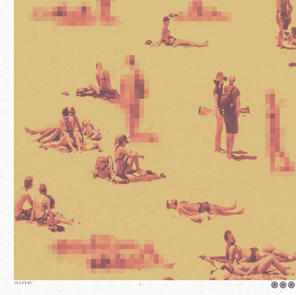Dazed - Sunny - Framed Print