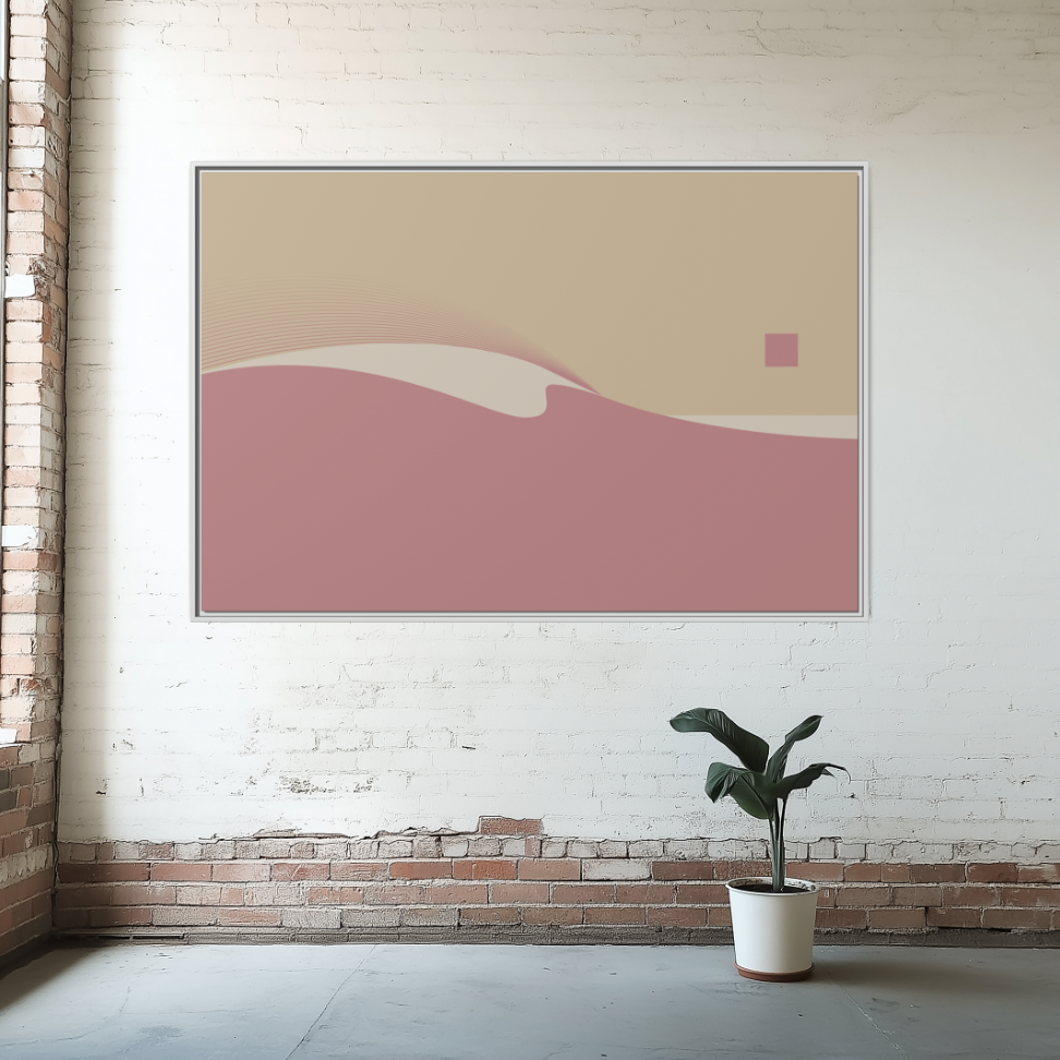Day Wave - Dusk - XL Framed Canvas