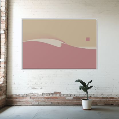 Day Wave - Dusk - XL Framed Canvas
