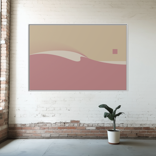 Day Wave - Dusk - XL Framed Canvas