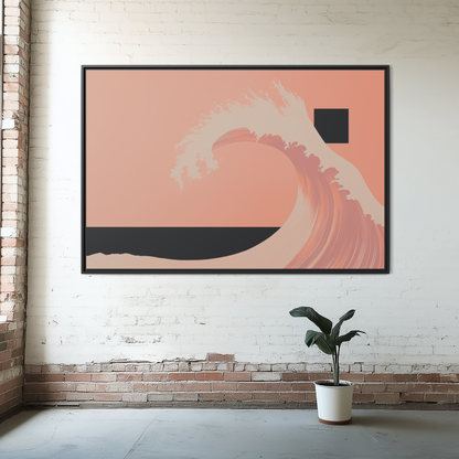 Ohara - Dusk - XL Framed Canvas