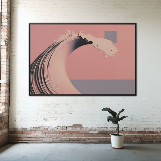 Ohara - Dawn - XL Framed Canvas