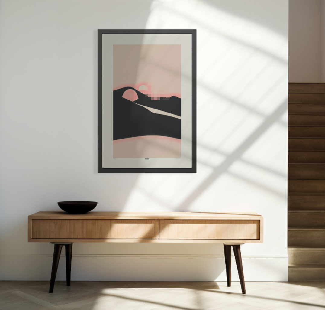 Arch - Dusk - Framed Print